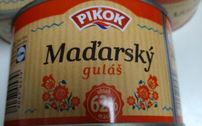 Potravinářská inspekce zjistila klamání o obsahu masa u guláše v konzervě