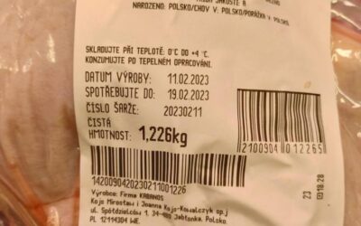 Varování SZPI spotřebitelům: kuřecí maso se salmonelou v tržní síti