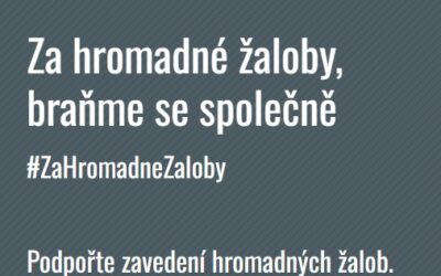 Podpořme prosím společně kampaň dTestu #ZaHromadneZaloby