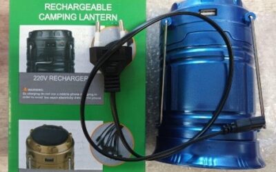 Nebezpečná svítilna představuje vážné riziko úrazu elektrickým proudem
