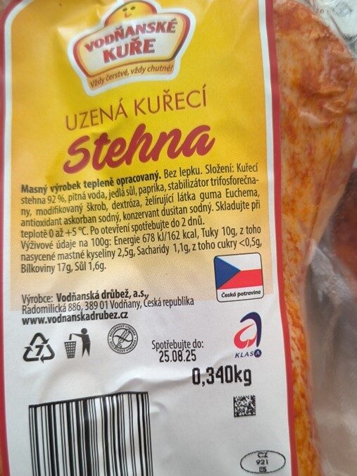 Nebezpečná kuřecí stehna stažena z trhu