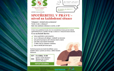 Pozvánka na besedu: Spotřebitel v právu – Martinov