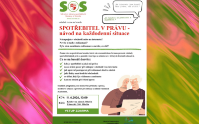 Pozvánka na besedu: Spotřebitel v právu