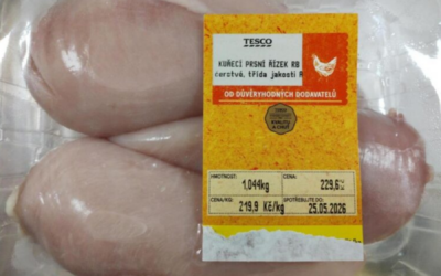 SZPI varuje před kuřecím masem se salmonelou. Pokud ho máte v mrazáku, nekonzumujte ho