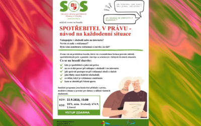 Pozvánka na besedu: Spotřebitel v právu