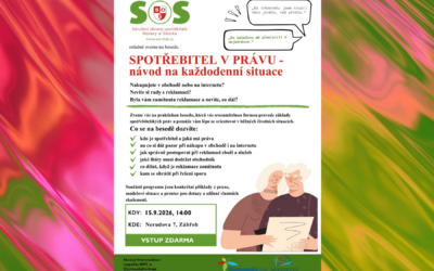 Pozvánka na besedu: Spotřebitel v právu