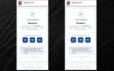 Pozor na podvodné e-maily jménem Ministerstva financí. Zneužívají téma sociálních dávek
